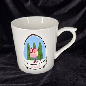Opalhouse Fa La La Holiday Christmas Porcelain Coffee Tea Mug New